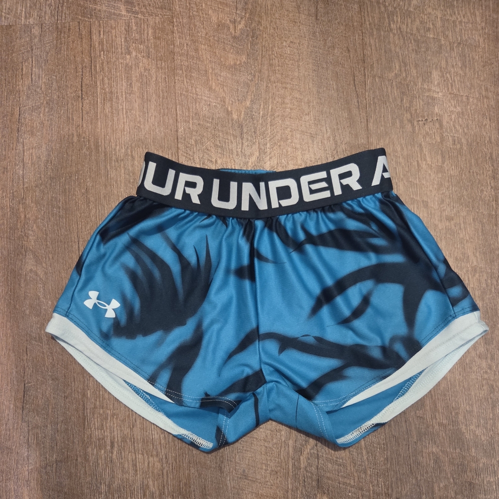 Under Armour Blue and Black Kids Casual Shorts